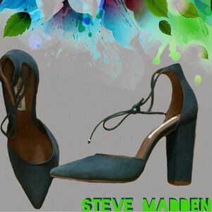 Steve Madden Teal Heels